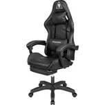 Kruger&Matz KM0790 Herní židle s podnožkou GX-150, černá