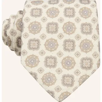 Profuomo Pánská Kravata, světle hnědá / černošedá / šedá, one...