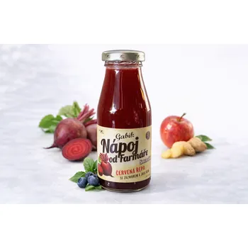 Farmářské Smoothie Gabík - Červená řepa a Zázvor 200ml