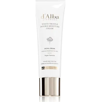 Pleťový krém d'Alba White Truffle Double Moisture Cream výživný zklidňující pleťový krém s hydratačním účinkem 60 ml