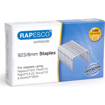 Spona do sešívačky Rapesco 923/8, spony do sešívačky 1000 ks