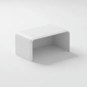 elektroinstalační lišta Kryt KOPOS EKD 80x40 koncový 8501 HB bílá