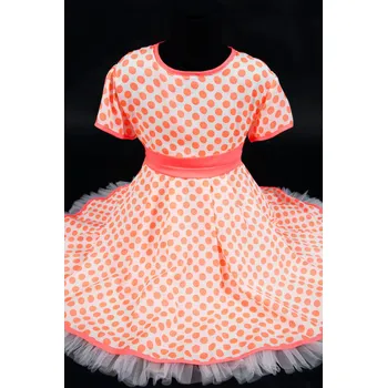 Dámské šaty Šaty Rebelky (lososová) Velikosti: 110/116