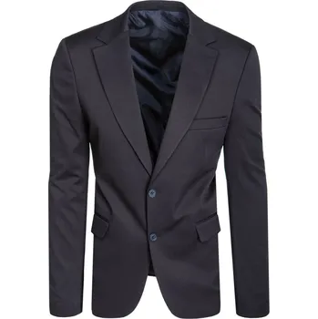 Pánské sako Pánské jednořadové sako v tmavě modré barvě FashionStreet MX0630 78