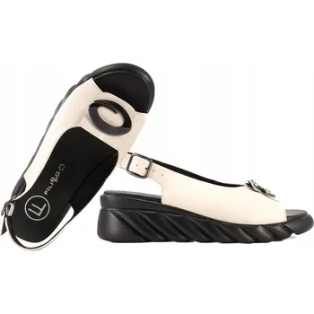 Dámské sandále Filippo dámské sandály DS7011/25 BE BEŻOWY platforma, velikost 39