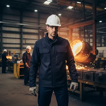 pracovní blůza Portwest Blůza FR roztavený kov Velikost L modrá