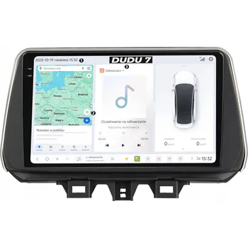 GPS navigace AUTORÁDIO S GPS NAVIGACÍ HYUNDAI TUCSON 2018+ ANDROID QLED 12GB