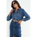 Dámská džínová bunda BLIRNA modrá FashionStreet TY4167 M