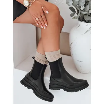 Dámské kozačky Dámské kozačky DENTAR černé FashionStreet ZY0412 40