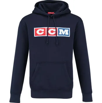Pánská mikina Pánská mikina CCM Heritage Hood Navy XXL
