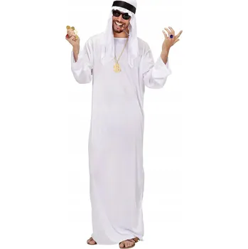 Karnevalový kostým KOSTÝM Arabského Šejka na HALLOWEEN Kostým Arabský Šejk Sultán Karneval