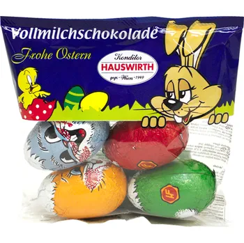 Čokoláda Hauswirht vajíčko smějící sáček 80g