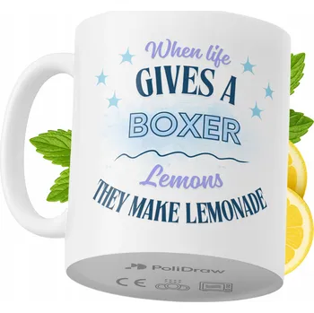Obraz Hrnek Polidraw Hrnek Polidraw Boxer keramika 330 ml