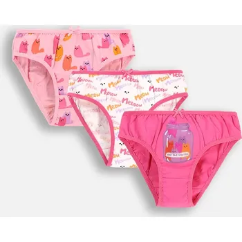 Dívčí spodní prádlo Dívčí kalhotky 3 kusy, Fíky pro holčičku 092/098 Coccodrillo WC5