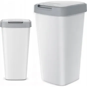 Odpadkový koš ODPADKOVÝ KOŠ VYSOKÝ 25L VÝKLOPNÝ S VÍKEM KUCHYŇSKÝ NA ODPAD ODPADKOVÝ KOŠ