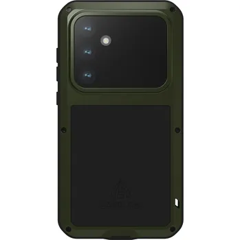 Pouzdro na mobilní telefon Zadní Kryt LOVE MEI pro Samsung Galaxy S24 FE zelený