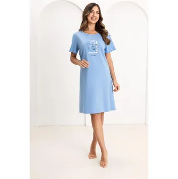 Dámské tričko DÁMSKÁ KOŠILE 174 BIG W/26 modrá 2XL