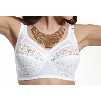 Podprsenka Měkká podprsenka Viki 579 Krystyna bílá 100C