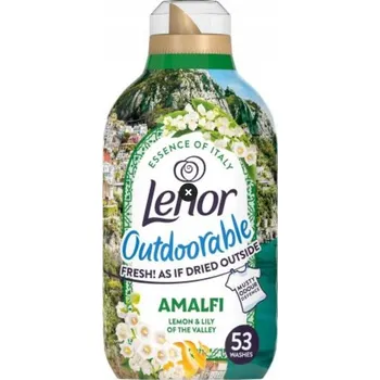 Aviváž Lenor Amalfi tekutá aviváž s vůní citronu a konvalinky 53 dávek 742 ml