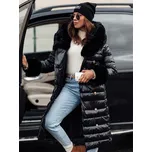 Dámský prošívaný zimní kabát HORIZON černý FashionStreet TY4749 XL