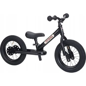 Odrážedlo První dětské balanční kolo černé barvy pro děti Trybike