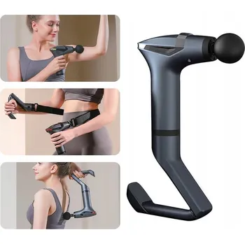 Masážní přístroj BEZDRÁTOVÁ MASÁŽNÍ PISTOLE LCD na ZÁDA, KRK, TĚLO, NOHY a HLAVU MASÁŽNÍ PŘÍSTROJ