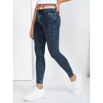 Dámské kalhoty Dámské push up džíny tmavě modré FashionStreet UY2785 s29