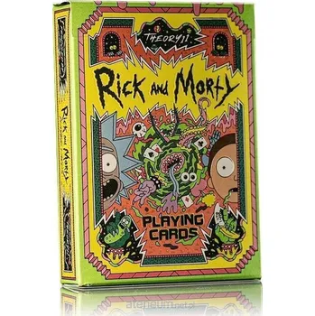 Poker Hrací karty Theory11 Bicycle Rick and Morty - skvělá sada