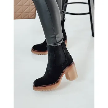 Dámské polobotky Dámské boty ICONISET na obsata black FashionStreet ZY0518 38