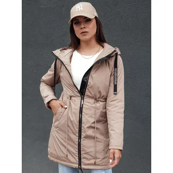 Dámská přechodná bunda parka URBANJOY béžová FashionStreet TY4386 M