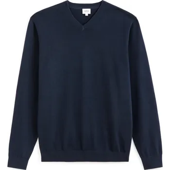 Pánská móda Celio Bavlněný svetr Decotonv 1119378 Tmavě modrá XXL