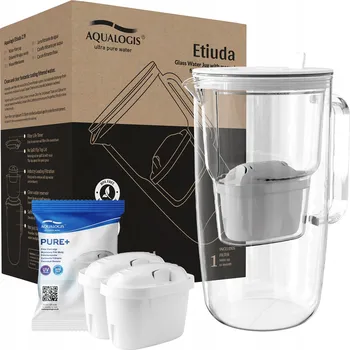 Filtrace vody Filtrační konvice Aqualogis Etiuda 2,9 l bezbarvá