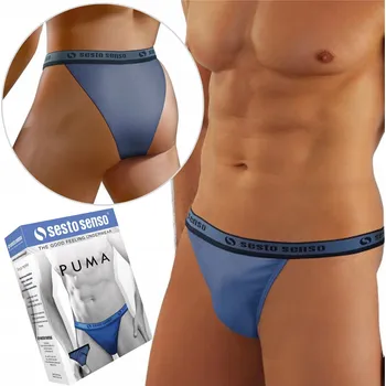 Slipy Slipové slipy PUMA TANGA Sesto Senso JEANS XL