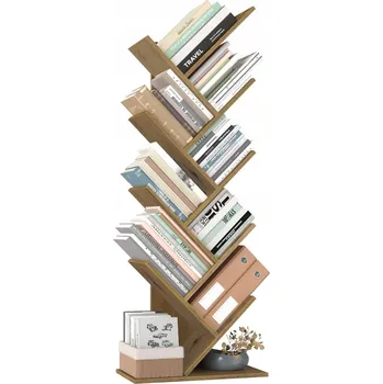 Knihovna Regál Matkam 50 cm x 141,5 cm x 25 cm, dub artisan