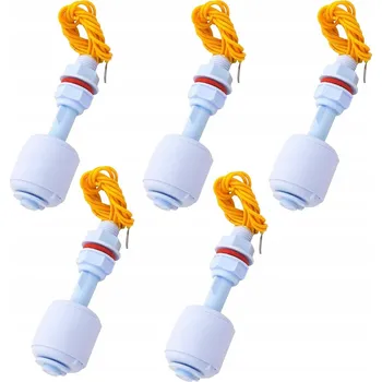 Příslušenství k čerpadlu Hladinový spínač plovákový senzor PP 5 ks pro bazény a nádrže