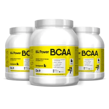 Aminokyselina Kompava K4 Power BCAA, mango, 3x400 g