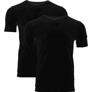 Pánské tričko MEXX Pánské spodní triko, 2 kusy (kulatý výstřih, černá, XL)