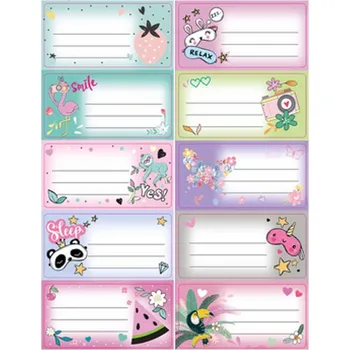 samolepka Samolepky na sešit Beniamin 10 ks