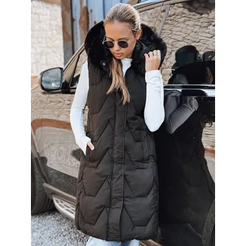 Dámská vesta Dámská prošívaná vesta černá FashionStreet TY5262 XL