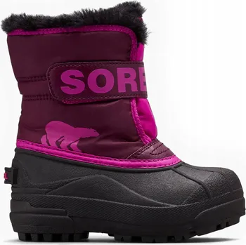 Dívčí obuv Sněhule Sorel SNOW COMMANDER, růžové dětské 1869561562 30