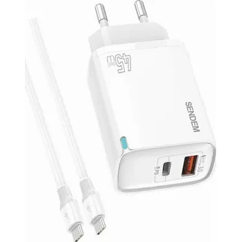 Rychlá nabíječka 45W GaN s USB-C kabelem pro Realme 14 Pro Plus 5G