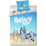 Prostěradlo Bluey Beach Day 140×200cm, 70×90cm