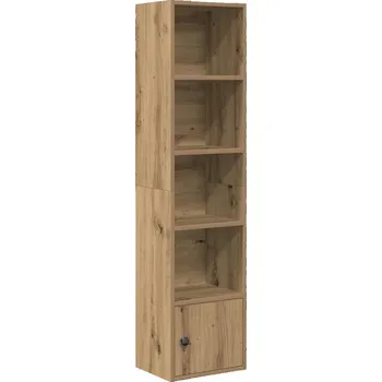 Knihovna Regál, dub artisan, 31x24x127 cm, dřevotříska