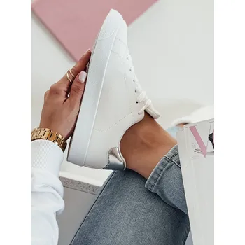 Dámské tenisky Dámské stříbrné tenisky SHINMOVE FashionStreet ZY0527 38