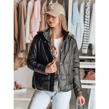 Dámská přechodná prošívaná bunda MARISSIA černá FashionStreet TY4853 M