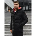 Pánská prošívaná zimní bunda s kapucí černá FashionStreet TX4894 L