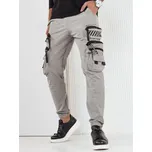 Pánské bojové kalhoty šedé FashionStreet UX4159 L
