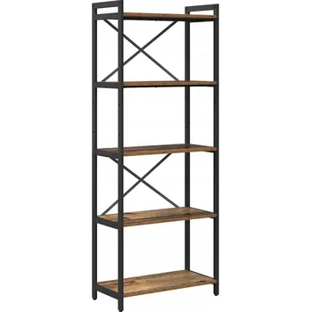 Knihovna Regál VidaXL 30 x 153 x 60 cm dřevo retro
