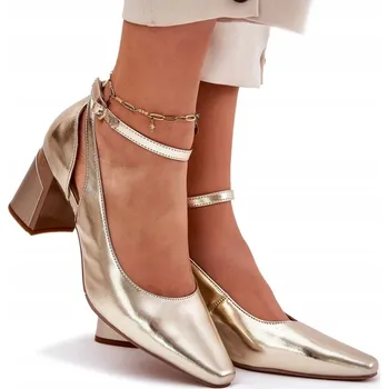 Dámské lodičky Dámské lodičky Maciejka zlaté K6816-25/00-1 vel. 36