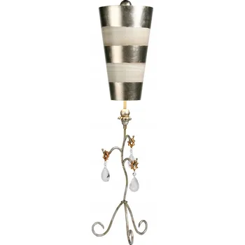 Lampička Stolní lampa Flambeau TIVOLI SILVER žlutá 60 W
